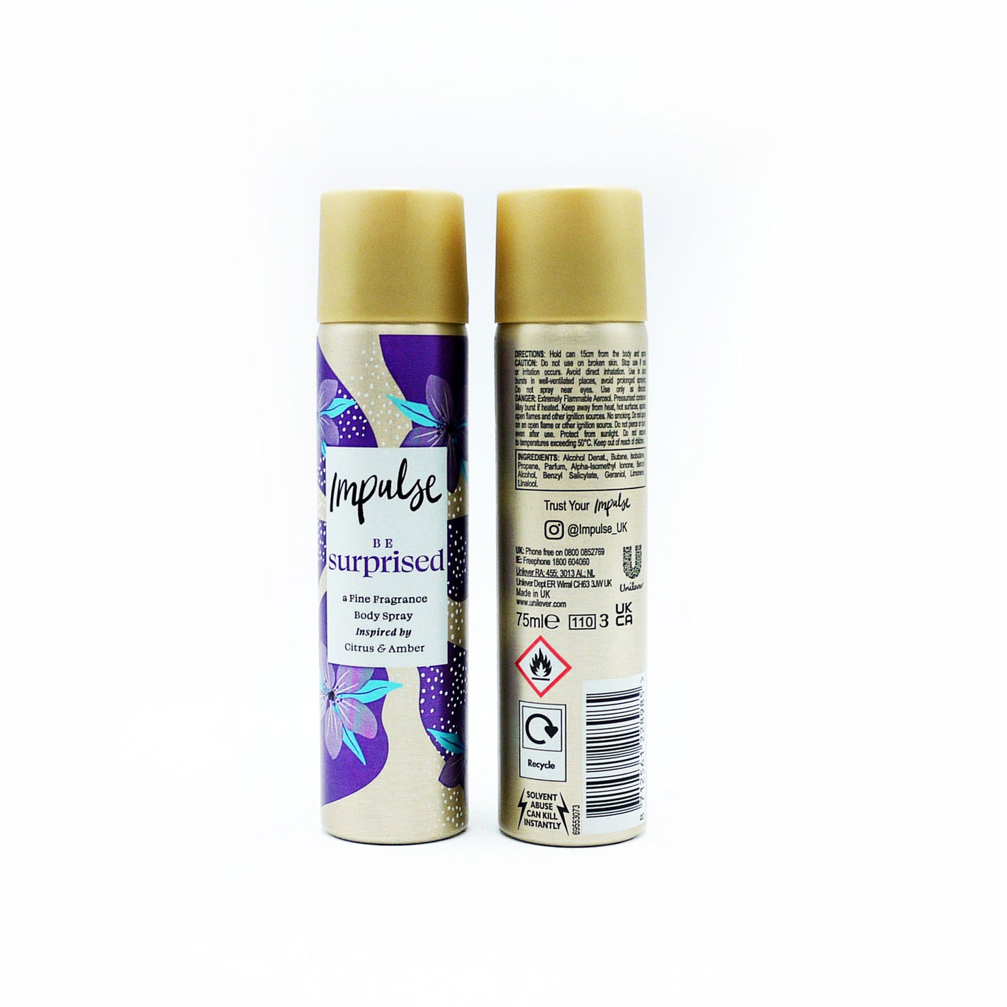 IMPULSE VAPORISATEUR CORPS SOIS SURPRISE 75ml