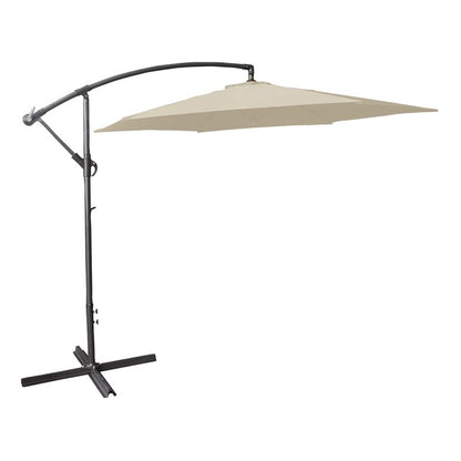 3M Cantilever Banana Parasol - 6 Ribs - Beige