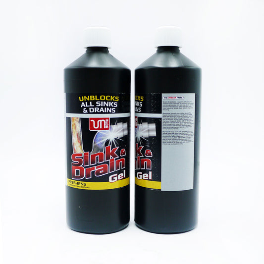 UNBLOK SINK& DRAIN UNBLOCK GEL  1LTR