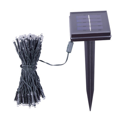 2PK - 100 LED Solar String Lights - Bright White