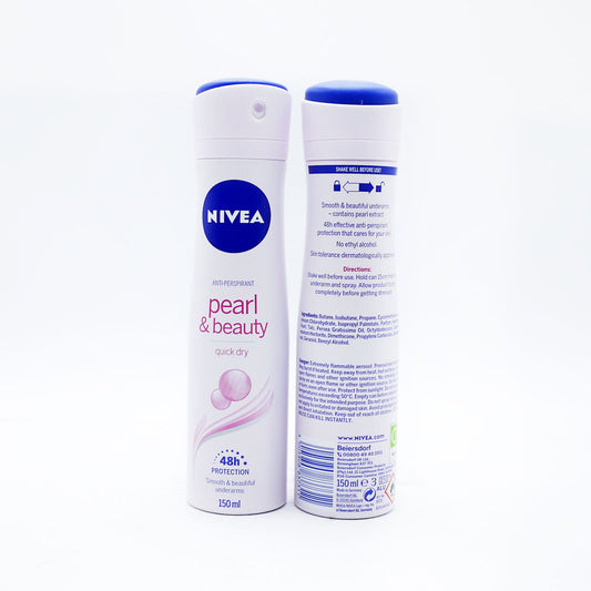 NIVEA A/P DEODORANT PEARL & BEAUTY WOMEN 150ml