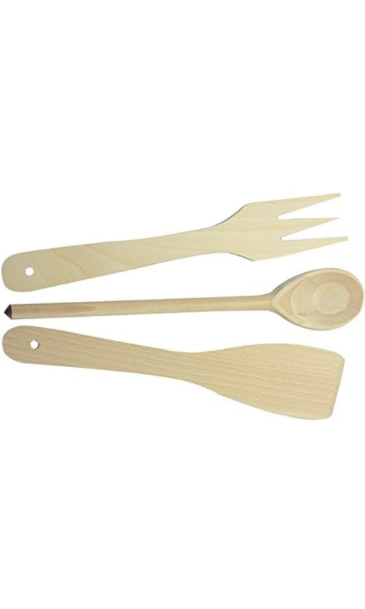 Spoon Fork And Spatula Set