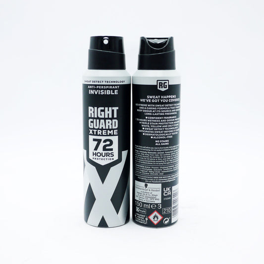 RIGHT GUARD A/P EXTREME INVISIBLE MEN 150ml