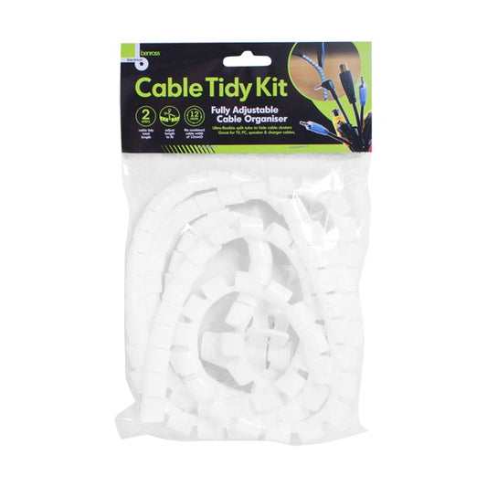 Cable Tidy Kit - White