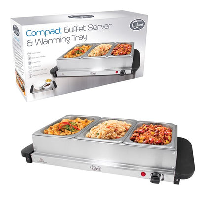 Compact Buffet Server & Warming Plate