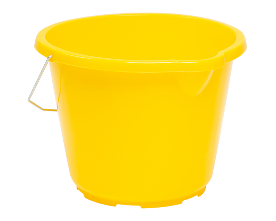 10L General Purpose Bucket Yellow