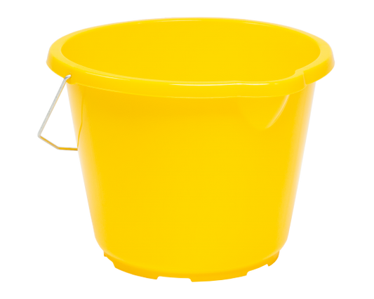 10L General Purpose Bucket Yellow