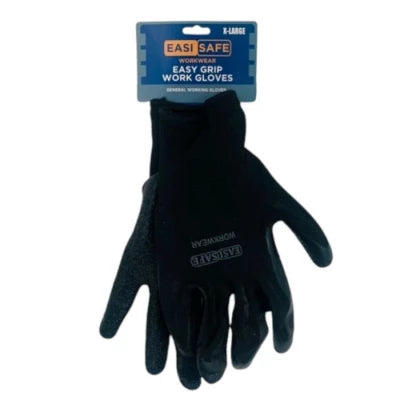 EASI SAFE - COMFORT GLOVES - BLACK XL