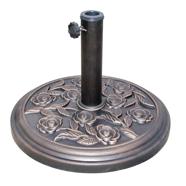 Rose Resin Parasol Base - 9KG