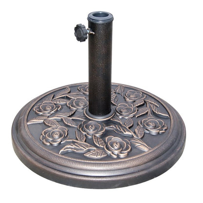 Rose Resin Parasol Base - 9KG