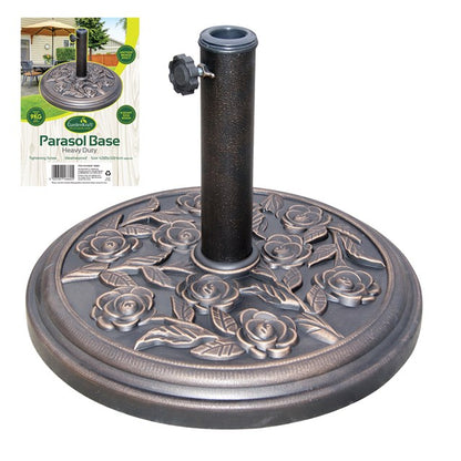 Rose Resin Parasol Base - 9KG