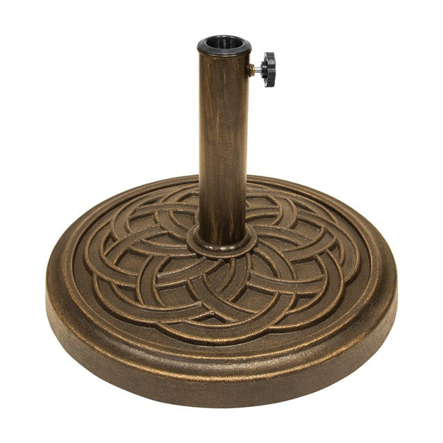 Pied de parasol en résine motif celte - 12 kg