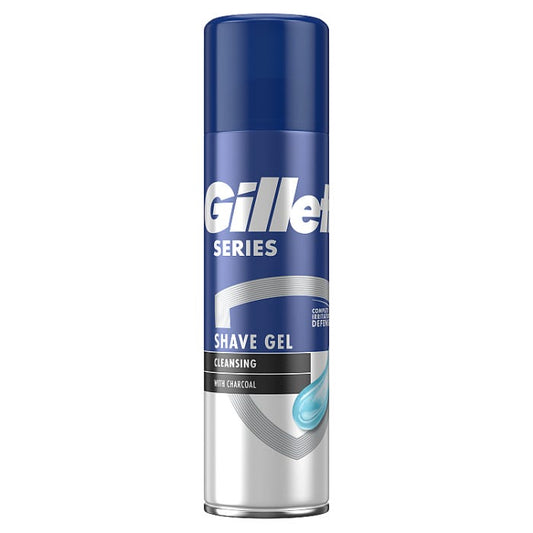 GILLETTE SERIES GEL À RASER NETTOYANT AU CHARBON 200ml