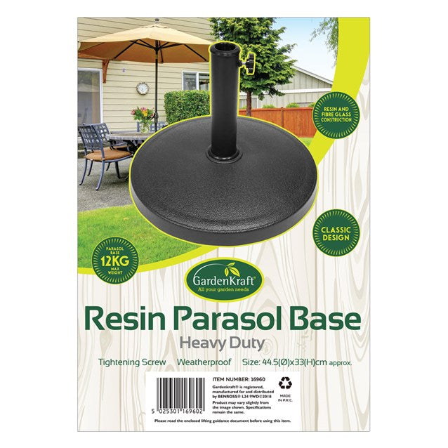 Resin Parasol Base