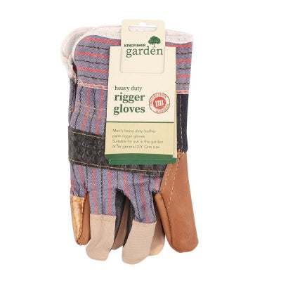 Gants de rigger en cuir renforcé pour hommes