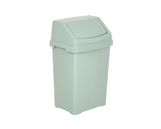 Casa 25L Swing Bin Silver Sage