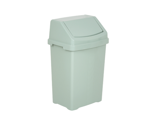 Casa 25L Swing Bin Silver Sage