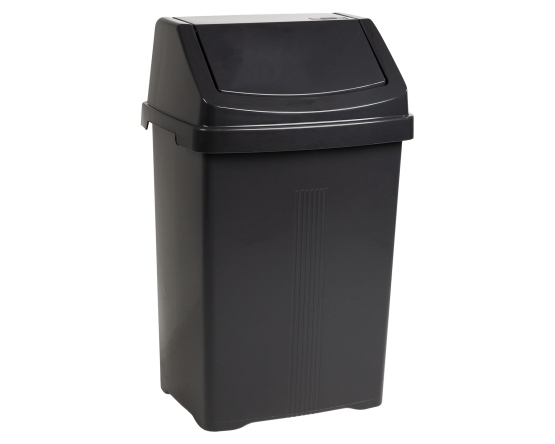 Casa 50L Swing Bin Midnight