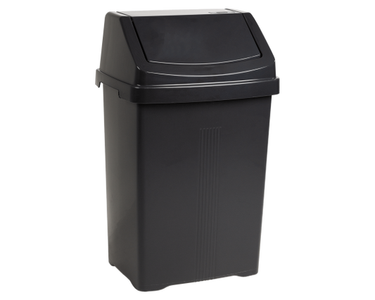 Casa 50L Swing Bin Midnight