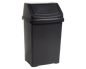 Casa 50L Swing Bin Midnight