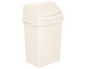 Casa 50Ltr Swing Bin Soft Cream