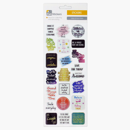 Fun stickers Inspirational Verses