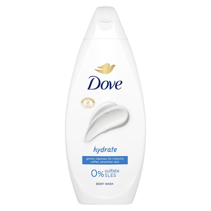 DOVE BODYWASH HYDRATE 225ml