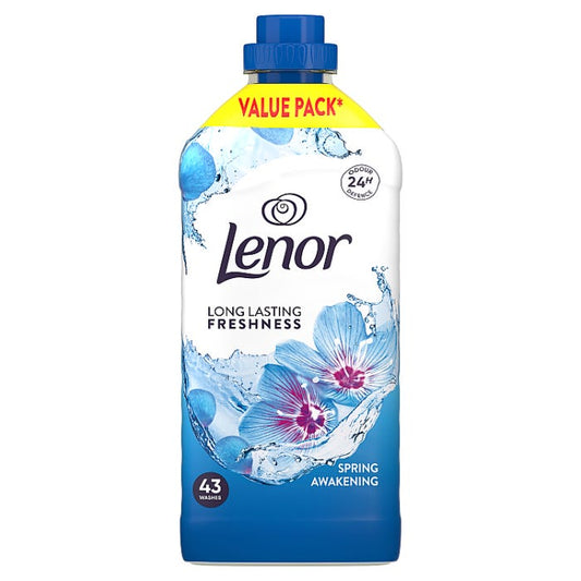 ADOUCISSANT LENOR ÉVEIL PRINTANIER 43 LAVAGES	1,419L