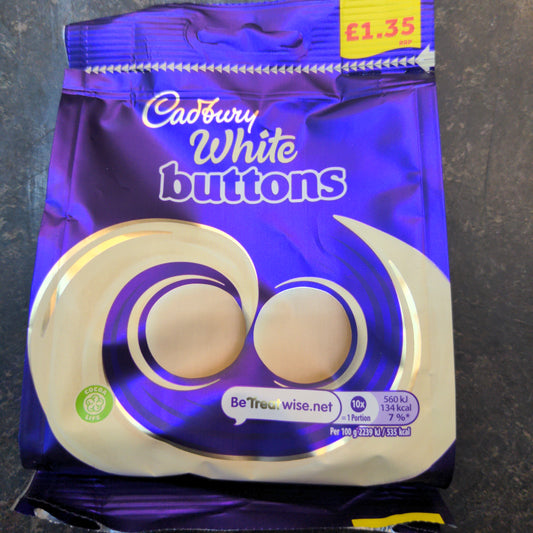 Cadburys White Buttons