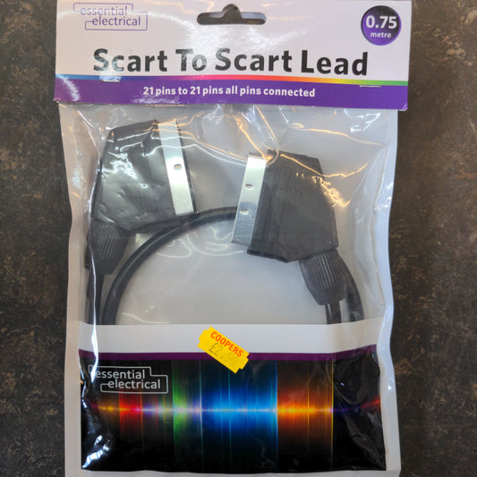 Scart to Scart lead 0.75m