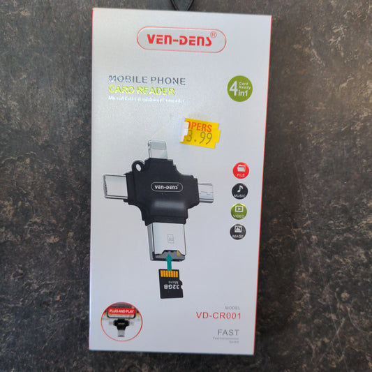 Lecteur de carte pour téléphone portable
