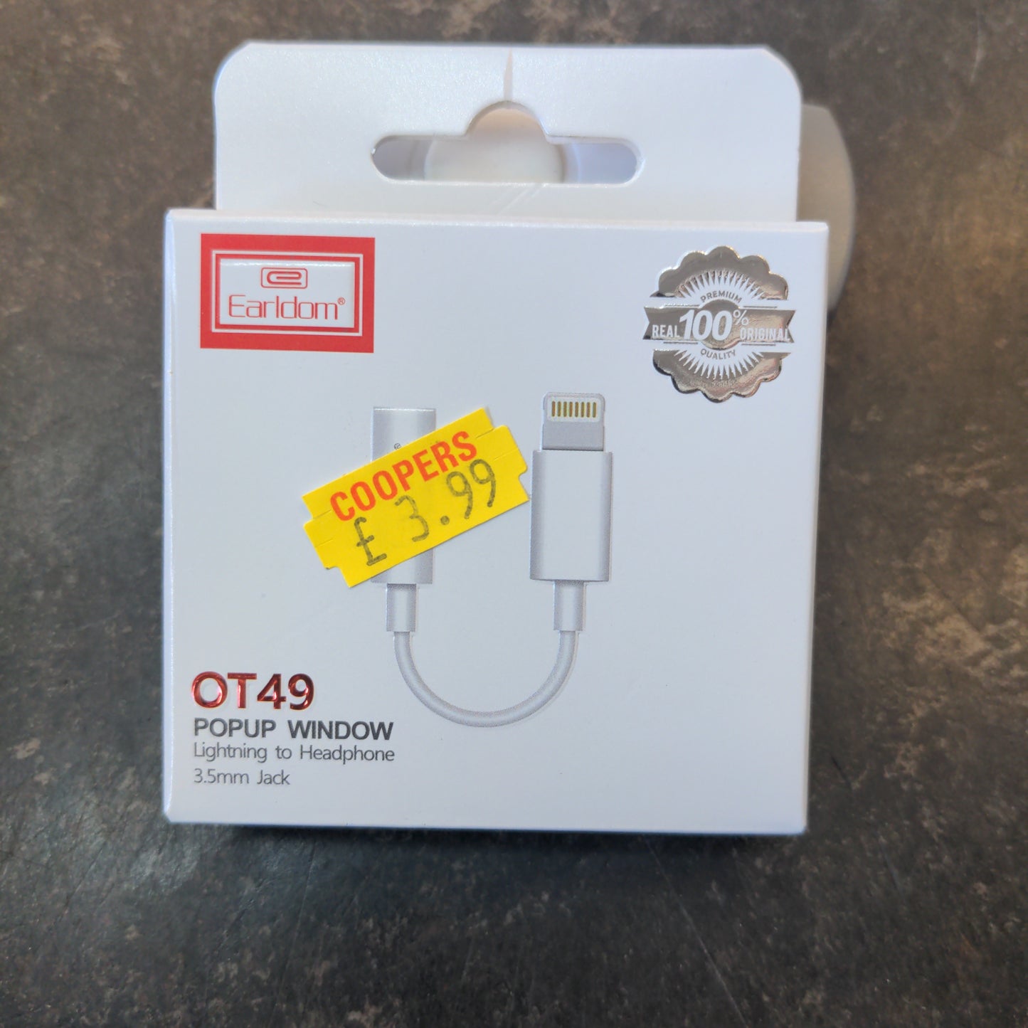 Éclairage vers casque pour iPhone