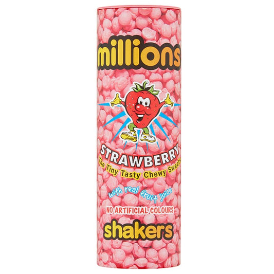 MILLIONS STRAWBERRY SHAKERS 82g