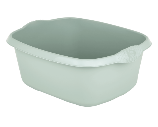 Bol rectangulaire Casa 39 cm Sauge Argentée