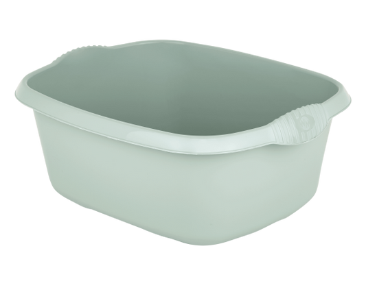 Bol rectangulaire Casa 39 cm Sauge Argentée