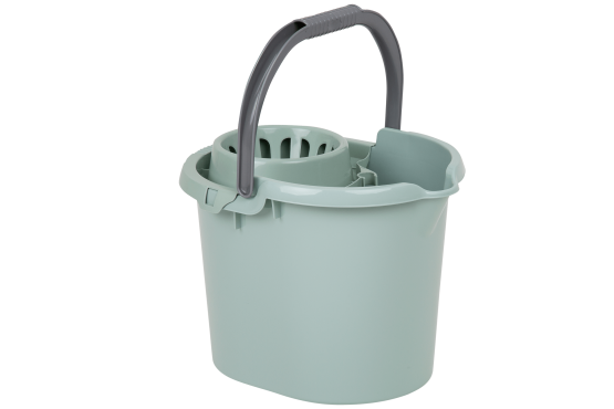 Casa 16L Mop Bucket Silver Sage