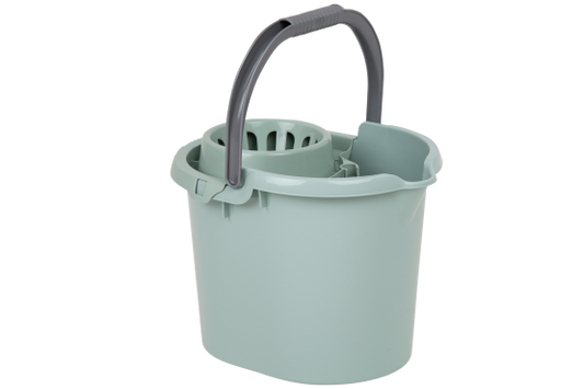 Casa 16L Mop Bucket Silver Sage