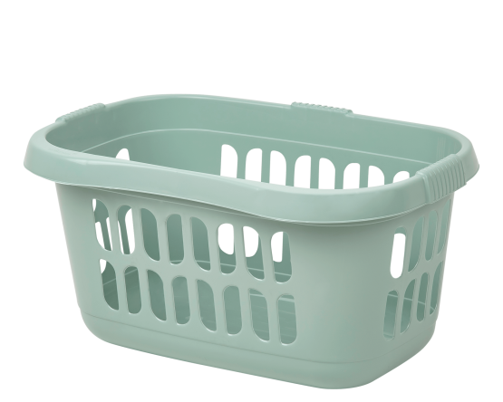 Casa Hipster Laundry Basket Silver Sage