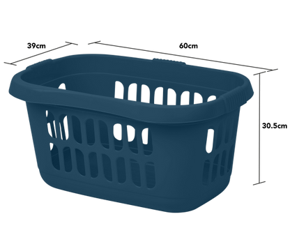 Casa Laundry Basket Hipster Navy