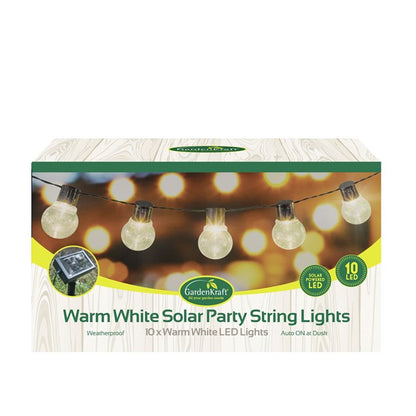 10 LED Solar Party String Light