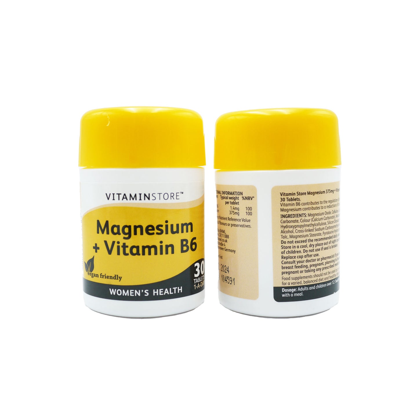 VITAMIN STORE MAGNESIUM&VIT B6 30'S