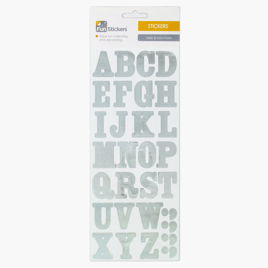 Fun stickers 1808 Silver Letters