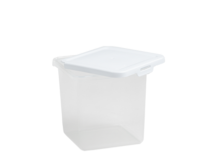 2.03 Food Locker 1.2L Square Clear/White