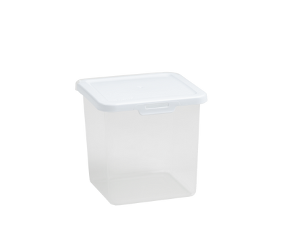 2.03 Food Locker 1.2L Square Clear/White