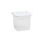 2.03 Food Locker 1.2L Square Clear/White