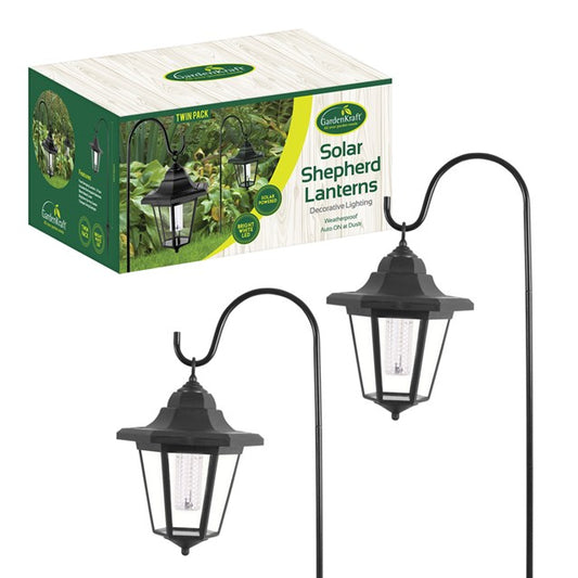 2pc Solar Shepherd Lantern