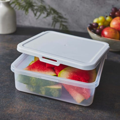 Food Locker 1.33L Rectangular Clear/White 4.02