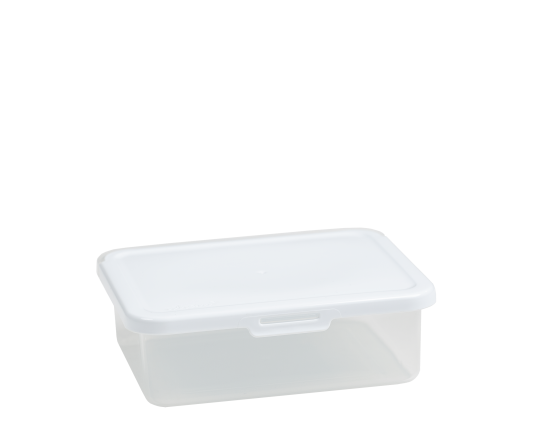 Food Locker 1.33L Rectangular Clear/White 4.02