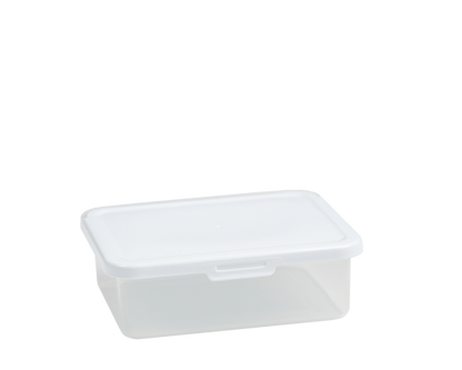 Food Locker 1.33L Rectangular Clear/White 4.02