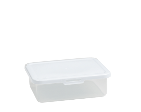 Food Locker 1.33L Rectangular Clear/White 4.02